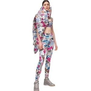 IVY Park Beyoncé x Adidas Padded Printed Ski Scarf NWT